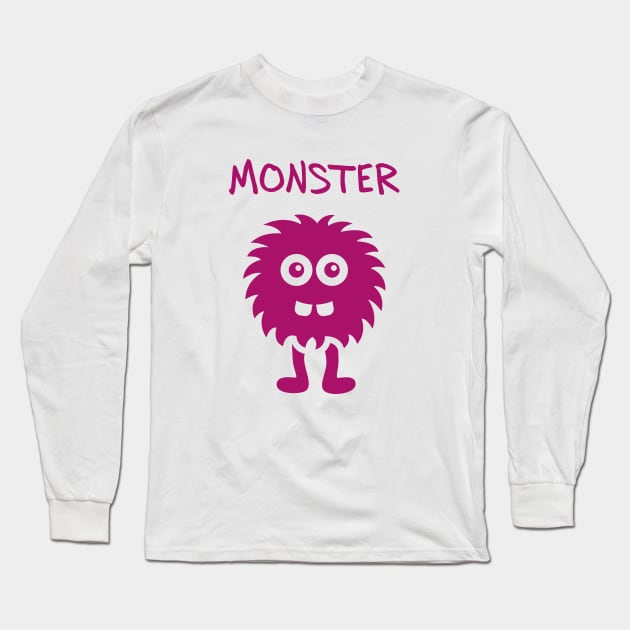 Little monster Long Sleeve T-Shirt by Florin Tenica